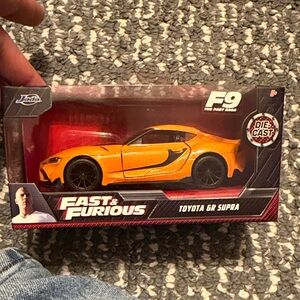 Fast and Furious  Toyota GR Supra Die-Cast Car - Vibrant Orange